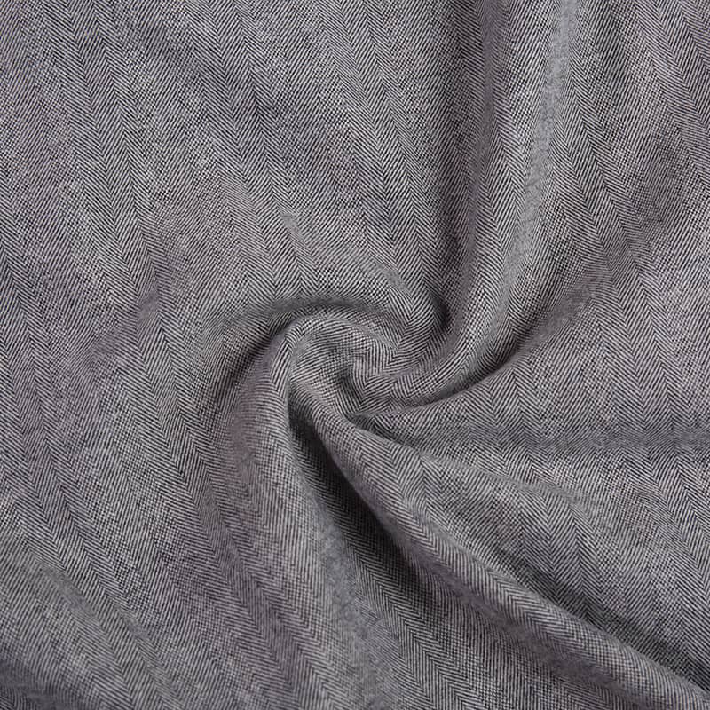 FX54869 Дизайн Herringbone Deavy Weight Poly Viscose Wool Cashmere Fabric для костюма
